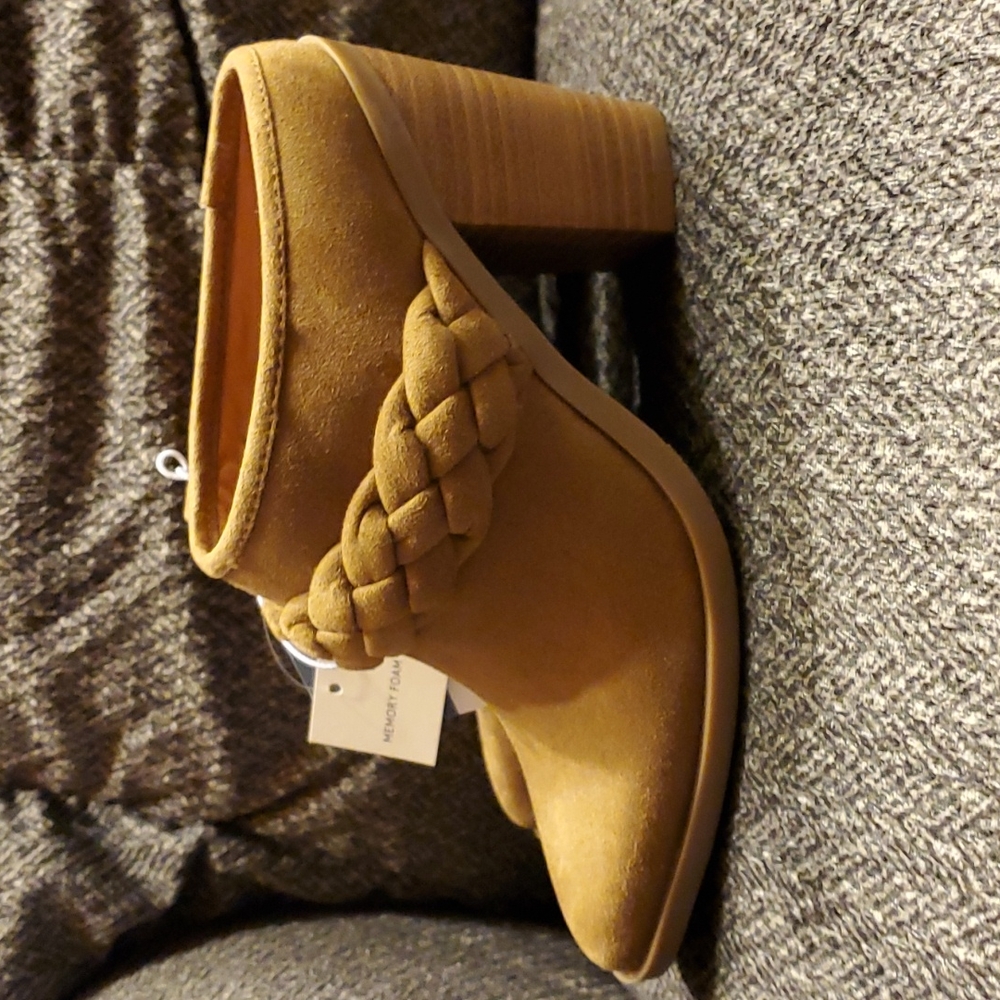 NWT Universal Thread Women mules Cognac Avis - Picture 3 of 5